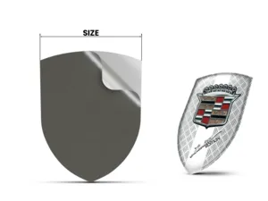 Cadillac Insignias Con Relieve Alta Calidad Profesional Personalizable ST